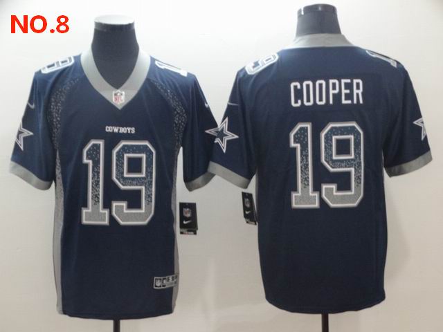 Men's Dallas Cowboys #19 Amari Cooper Jerseys NO.8;